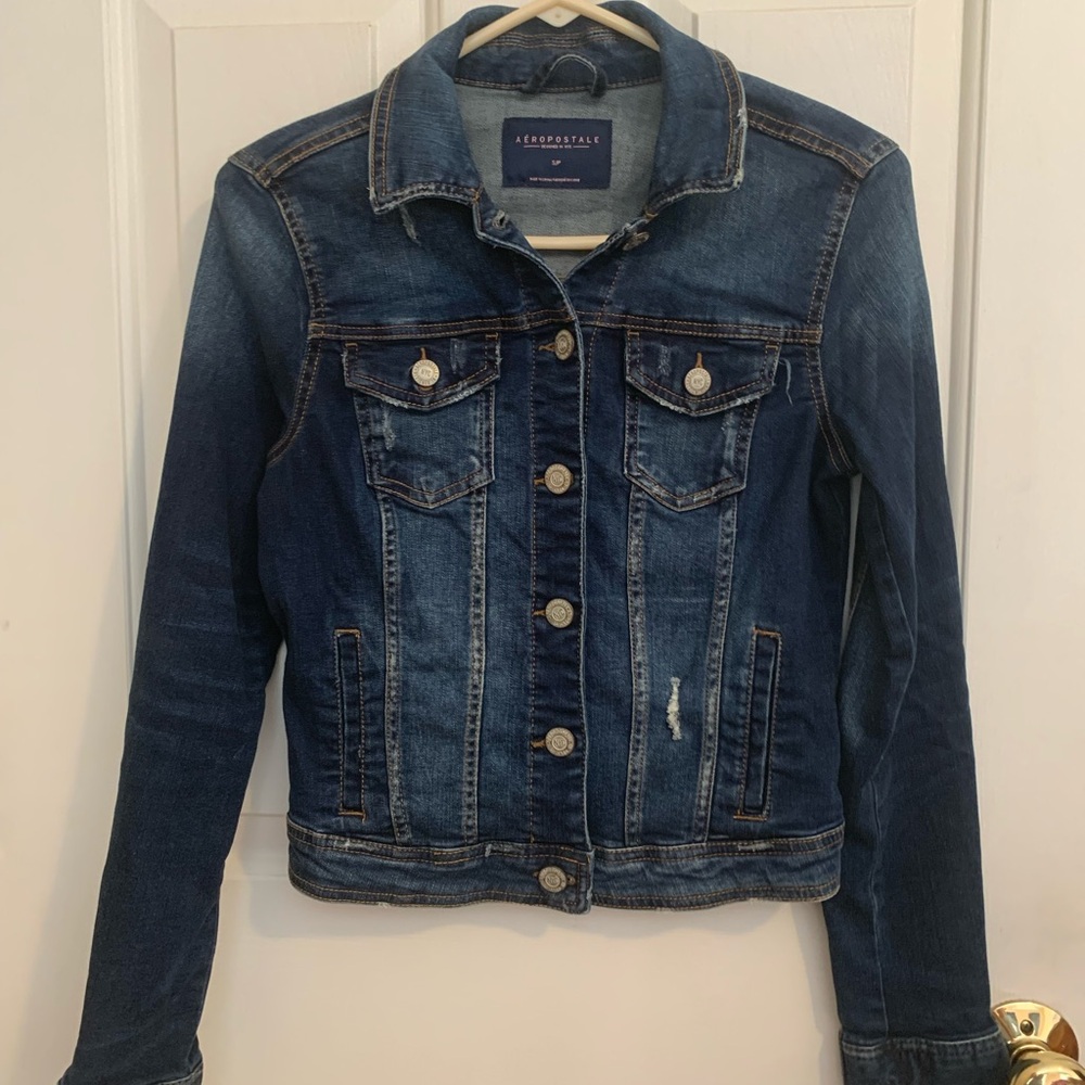 Aeropostale Dark Blue Jean Jacket